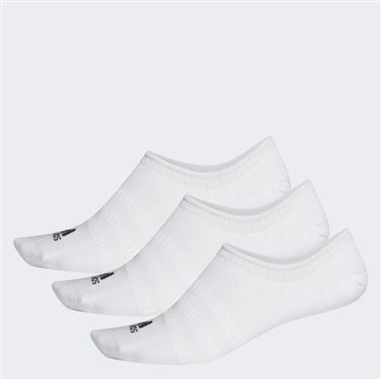 Adidas Αθλητικές Κάλτσες Λευκές 3 Ζεύγη από το MybrandShoes