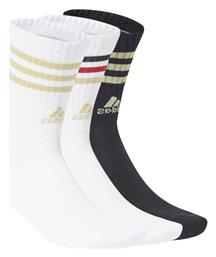 adidas Αθλητικές Κάλτσες White / Black 3 Ζεύγη