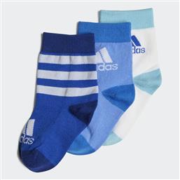 Adidas Αθλητικές Παιδικές Κάλτσες Μακριές Graphic Πολύχρωμες 3 Ζευγάρια από το Spartoo