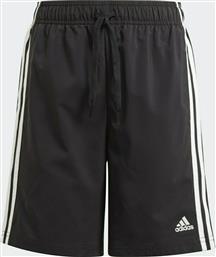 Adidas Αθλητικό Παιδικό Σορτς/Βερμούδα Essentials 3-Stripes Chelsea Μαύρο από το Spartoo