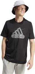 Adidas Badge Ανδρικό T-shirt Κοντομάνικο Μαύρο από το Modivo
