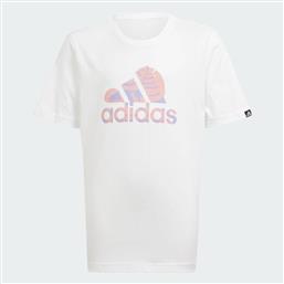Adidas Badge Sport Παιδικό T-shirt Λευκό