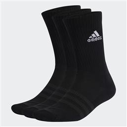 Adidas C SPW CRW Running Κάλτσες Μαύρες 3 Ζεύγη από το Outletcenter