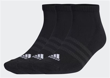 Adidas C Spw Running Κάλτσες Μαύρες 3 Ζεύγη