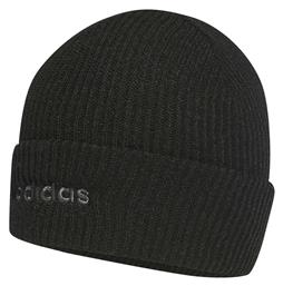 Adidas Classic Beanie Unisex Σκούφος με Rib Πλέξη σε Μαύρο χρώμα