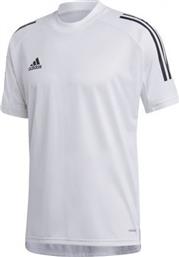 Adidas Condivo 20 Training Αθλητικό Ανδρικό T-shirt Λευκό με Λογότυπο από το MybrandShoes