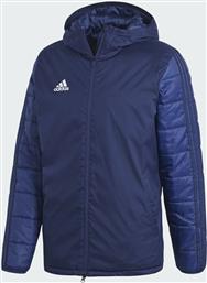 Adidas Core 18 Rain Ανδρικό Μπουφάν Αδιάβροχο για Χειμώνα Navy Μπλε