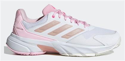 adidas Courtjam Control 3 Ftwr Γυναικεία Παπούτσια Τένις Λευκά