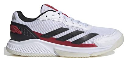 adidas Courtquick Ανδρικά Παπούτσια Padel Λευκά