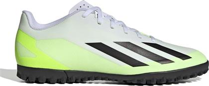 Adidas Crazyfast.4 TF Χαμηλά Ποδοσφαιρικά Παπούτσια με Σχάρα Λευκά από το SportsFactory