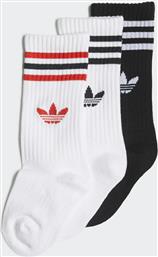Adidas Αθλητικές Παιδικές Κάλτσες Μακριές Crew για Αγόρι 3 Pack από το Zakcret Sports