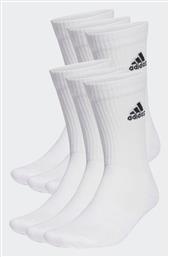 adidas Cushioned Αθλητικές Κάλτσες Λευκές