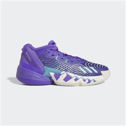 Adidas D.O.N. Issue 4 Ψηλά Μπασκετικά Παπούτσια Purple Rush / Off White / Clear Aqua