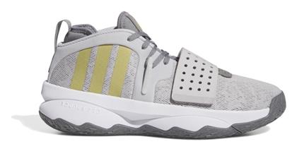 adidas Dame 8 Extply Χαμηλά Μπασκετικά Παπούτσια Light Solid Grey / Gold Metallic / Grey Three