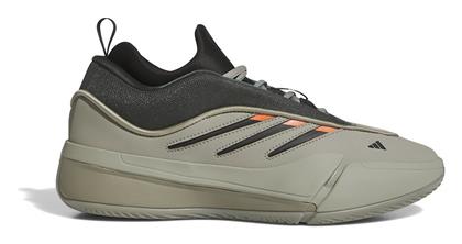 adidas Dame 9 Χαμηλά Μπασκετικά Παπούτσια Silver Pebble / Legend Ivy / Impact Orange