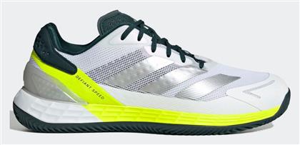 adidas Defiant Speed 2 Ανδρικά Παπούτσια Τένις για Χωμάτινα Γήπεδα Λευκά