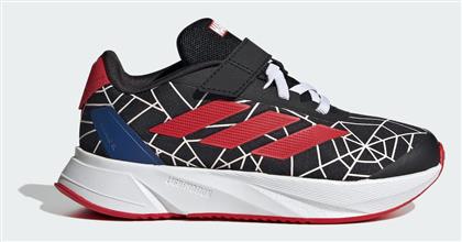 Adidas Duramo Spider-man Αθλητικά Παιδικά Παπούτσια Running με Σκρατς Μαύρα