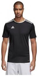 Adidas Entrada 18 Jersey T-shirt Μαύρο