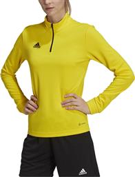 Adidas Entrada 22 Μακρυμάνικη Γυναικεία Αθλητική Μπλούζα Κίτρινη από το MybrandShoes