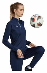 Adidas Entrada 22 Μακρυμάνικη Γυναικεία Αθλητική Μπλούζα Navy Μπλε