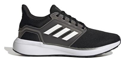 Adidas EQ19 Run Ανδρικά Αθλητικά Παπούτσια Running Core Black / Cloud White / Iron Metallic από το MybrandShoes