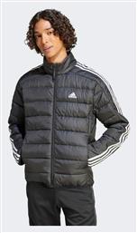 adidas Essentials 3-Stripes Light Down Μπουφάν Puffer Μαύρο