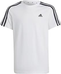 Adidas Essentials 3-Stripes Παιδικό T-shirt Λευκό από το Modivo