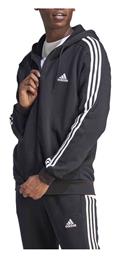 adidas Essentials 3-Stripes Ζακέτα με Κουκούλα