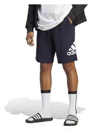 Adidas Essentials Big Logo French Terry Αθλητική Ανδρική Βερμούδα Navy Μπλε από το MybrandShoes