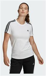 Adidas Essentials Γυναικείο Αθλητικό T-shirt Core White