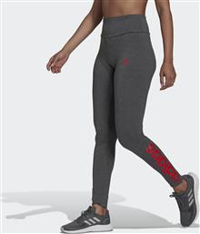 Adidas Essentials Γυναικείο Μακρύ Κολάν Ψηλόμεσο Dark Grey Heather/ Vivid Red από το MybrandShoes