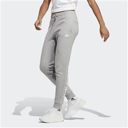 Adidas Essentials Linear Παντελόνι Γυναικείας Φόρμας με Λάστιχο Γκρι από το Spartoo