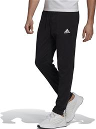 Adidas Essentials Παντελόνι Φόρμας Μαύρο από το MybrandShoes