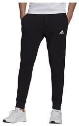 Adidas Essentials Παντελόνι Φόρμας με Λάστιχο Fleece Μαύρο από το SportsFactory