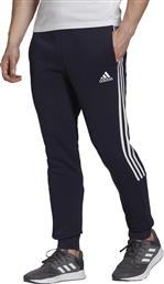 Adidas Essentials Παντελόνι Φόρμας με Λάστιχο Fleece Navy Μπλε από το MybrandShoes