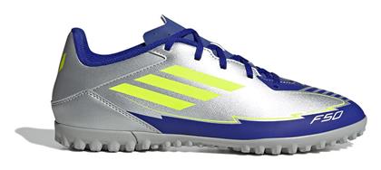 adidas F50 Club Messi TF Χαμηλά Ποδοσφαιρικά Παπούτσια με Σχάρα Ασημί