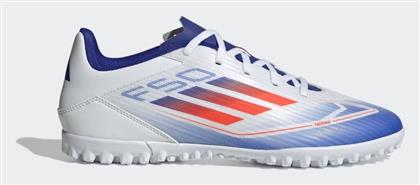 adidas F50 Club Ποδοσφαιρικά Παπούτσια με Σχάρα Cloud White / Solar Red / Lucid Blue