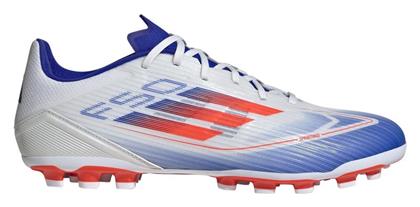 Adidas F50 League AG Χαμηλά Ποδοσφαιρικά Παπούτσια με Τάπες Cloud White / Solar Red / Lucid Blue