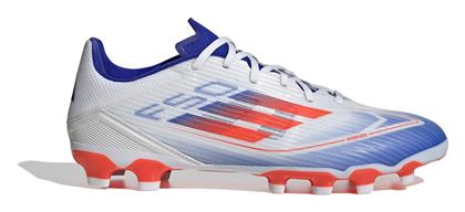 adidas F50 League Ποδοσφαιρικά Παπούτσια με Τάπες MG Cloud White / Solar Red / Lucid Blue