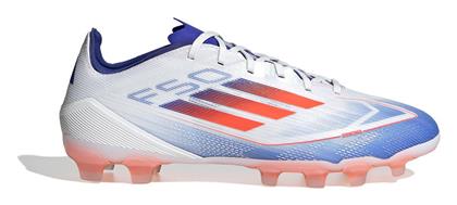 adidas F50 Pro Ποδοσφαιρικά Παπούτσια με Τάπες MG Cloud White / Solar Red / Lucid Blue