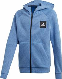 Adidas Παιδική Ζακέτα Φούτερ με Κουκούλα για Αγόρι Μπλε από το Athletix