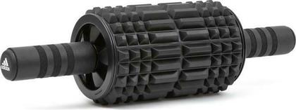 Adidas Foam Ab Roller 2 σε 1 Ράβδος Μασάζ Μαύρη 21cm
