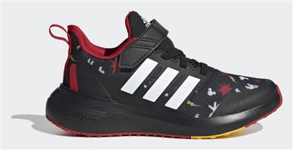 Adidas FortaRun 2.0 Mickey EL K Αθλητικά Παιδικά Παπούτσια Running με Σκρατς Μαύρα