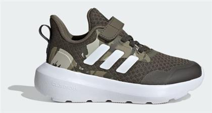 Adidas Fortarun 3.0 Αθλητικά Παιδικά Παπούτσια Running με Σκρατς Olive Strata / Cloud White / Shadow Olive