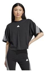 Adidas Future Icons 3-stripes Γυναικείο T-shirt Μαύρο