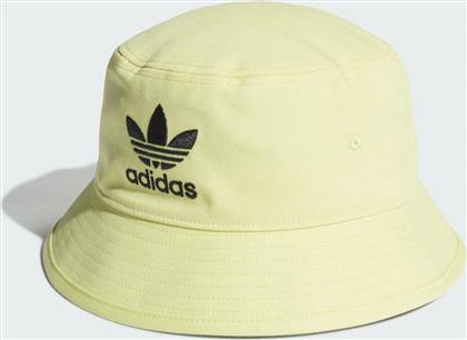 Adidas Γυναικείο Καπέλο Bucket Κίτρινο Originals Trefoil από το Cosmos Sport