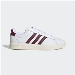 Adidas Grand Court Cloudfoam Sneakers Cloud White / Shadow Red / Off White από το Spartoo