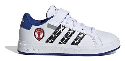 adidas Grand Court Παιδικά Sneakers Cloud White / Core Black / Royal Blue από το SerafinoShoes