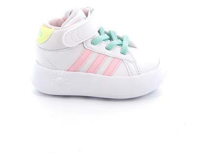 adidas Grand Court Παιδικά Sneakers High Λευκά