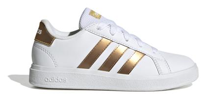 Adidas Grand Court Παιδικά Sneakers Λευκά